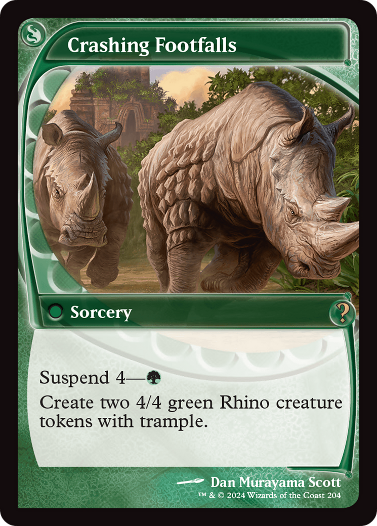 Crashing Footfalls (Future Sight) [Mystery Booster 2]-1