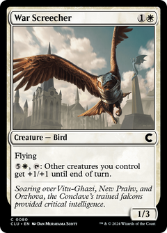 War Screecher (CLU-080) - Ravnica: Clue Edition-1