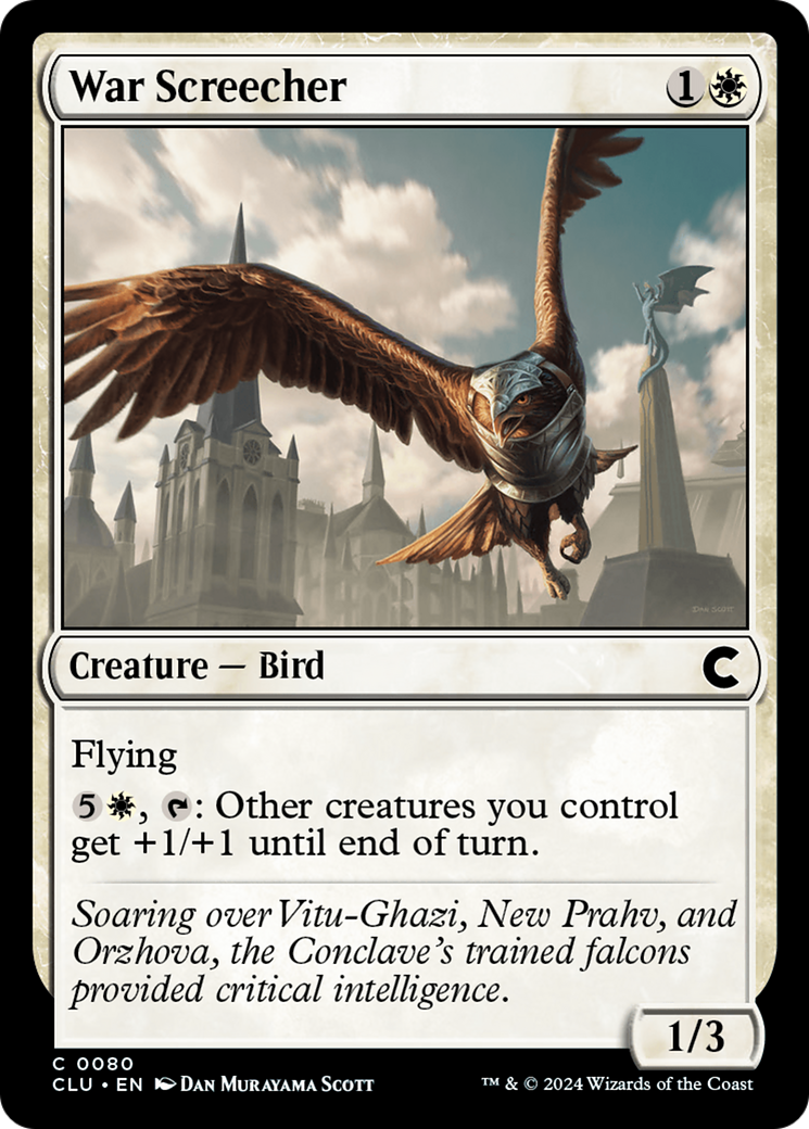War Screecher (CLU-080) - Ravnica: Clue Edition-1