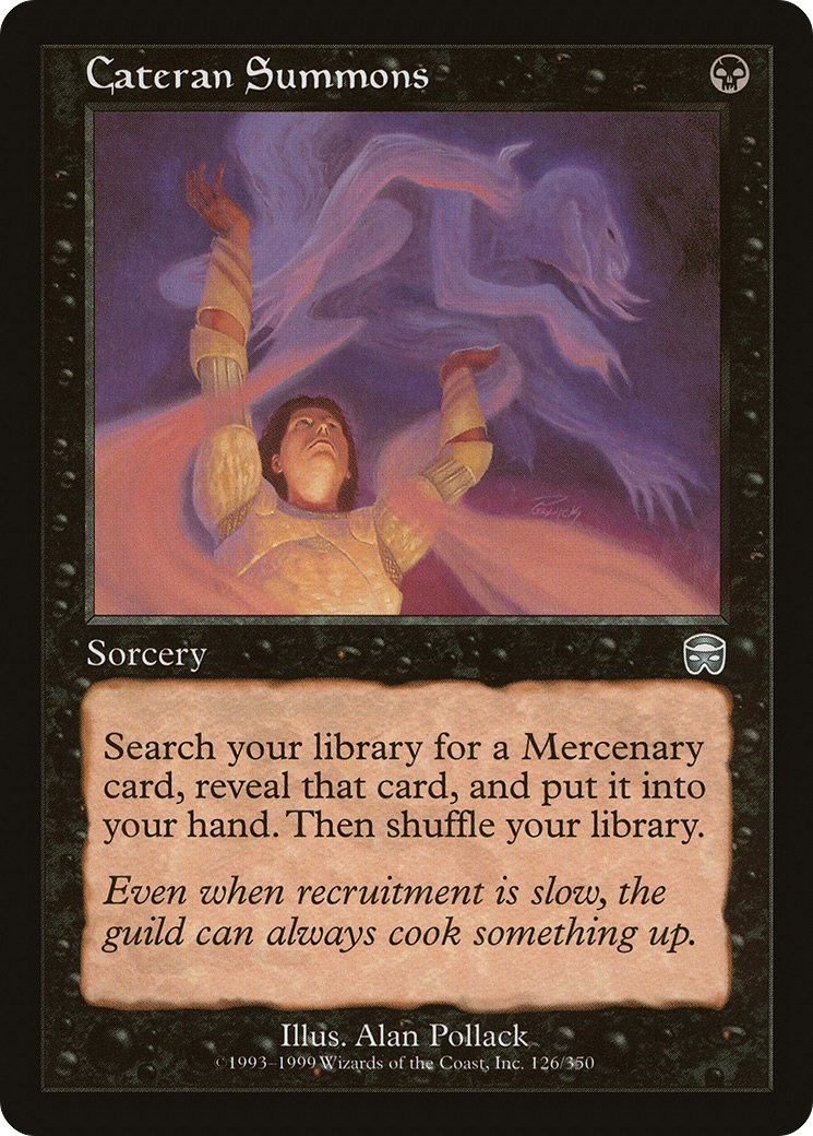 Cateran Summons [Mercadian Masques]-1