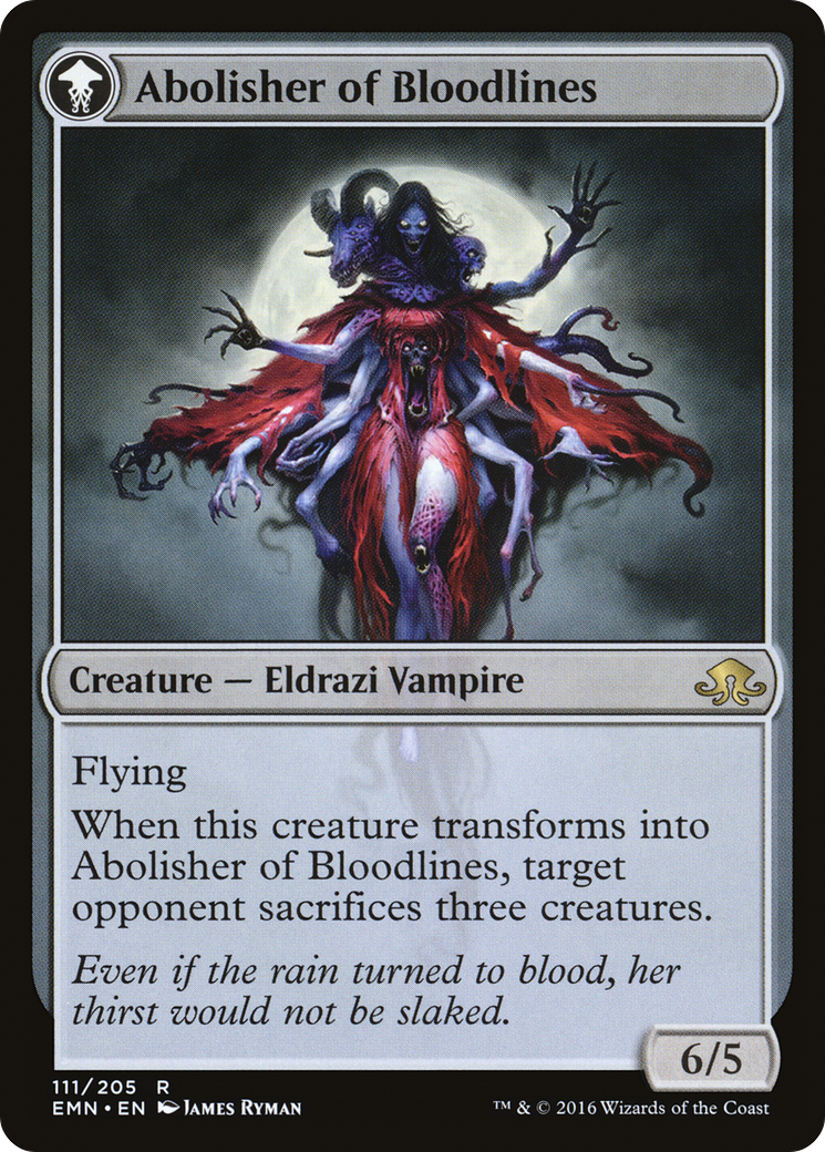 Voldaren Pariah // Abolisher of Bloodlines [Secret Lair: From Cute to Brute]-2