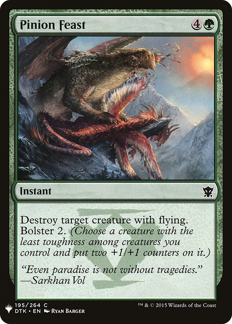 Pinion Feast [Mystery Booster]-1