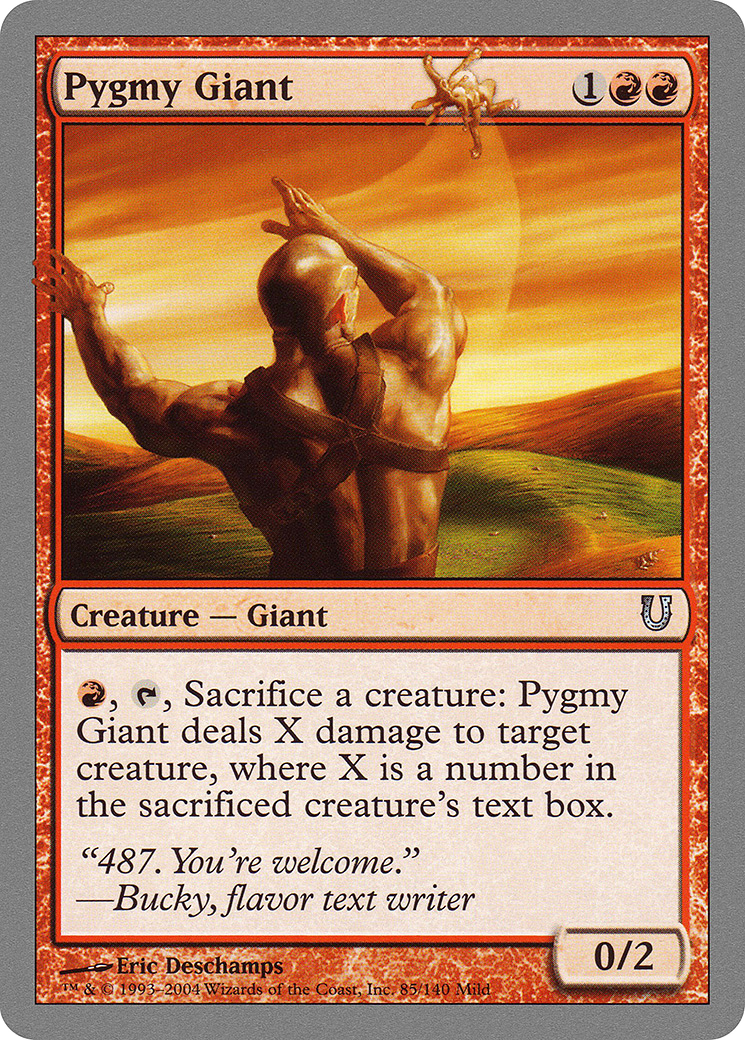 Pygmy Giant [Unhinged]-1