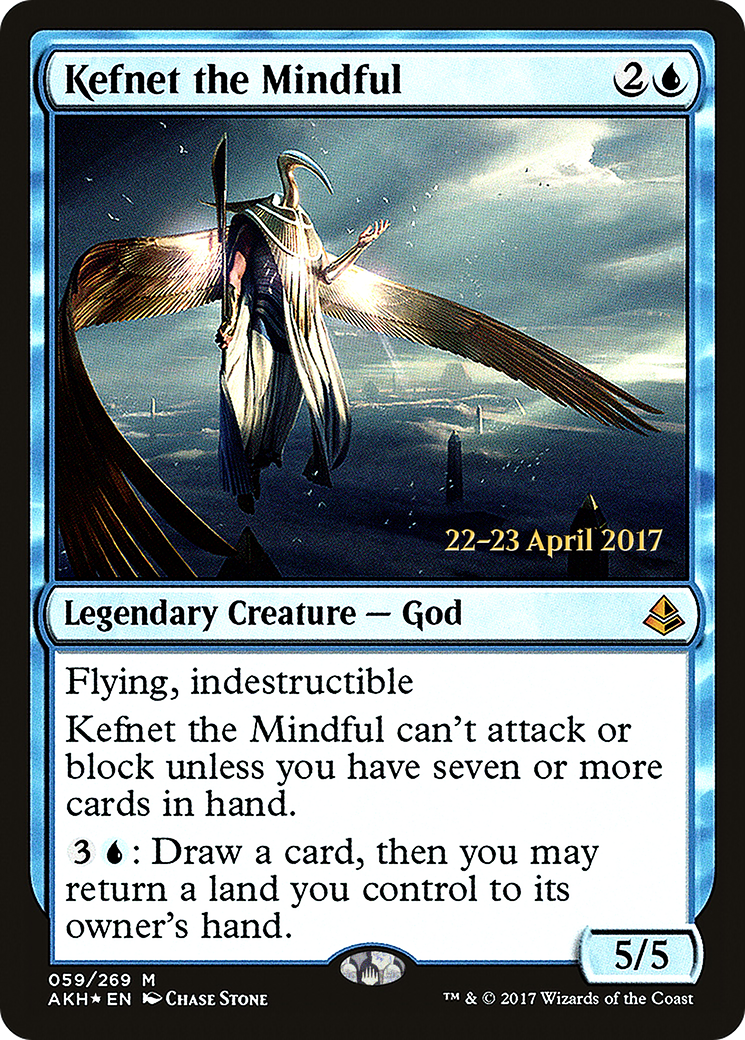 Kefnet the Mindful [Amonkhet Prerelease Promos]-1