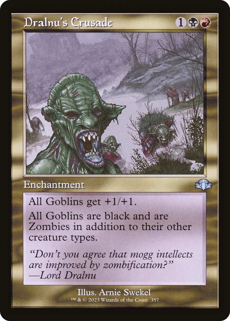 Dralnu's Crusade (Retro) [Dominaria Remastered]-1