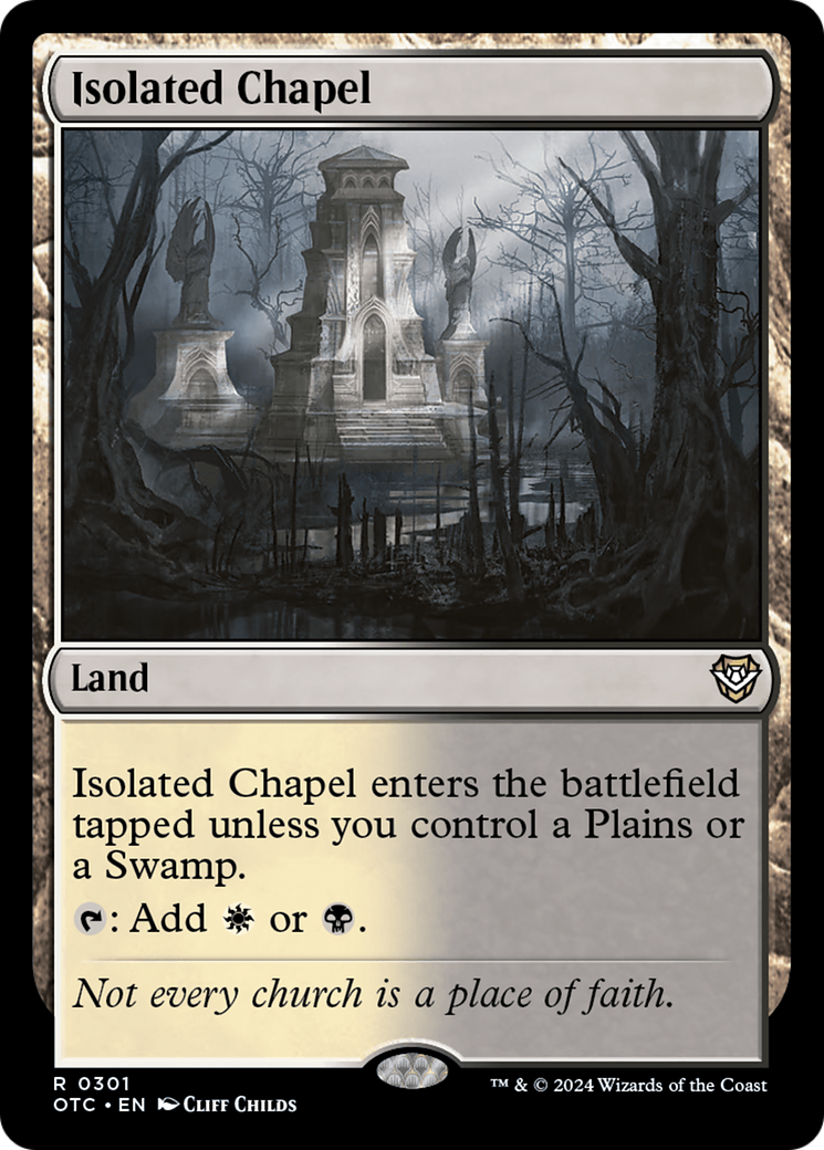 Isolated Chapel [Outlaws of Thunder Junction Commander]-1