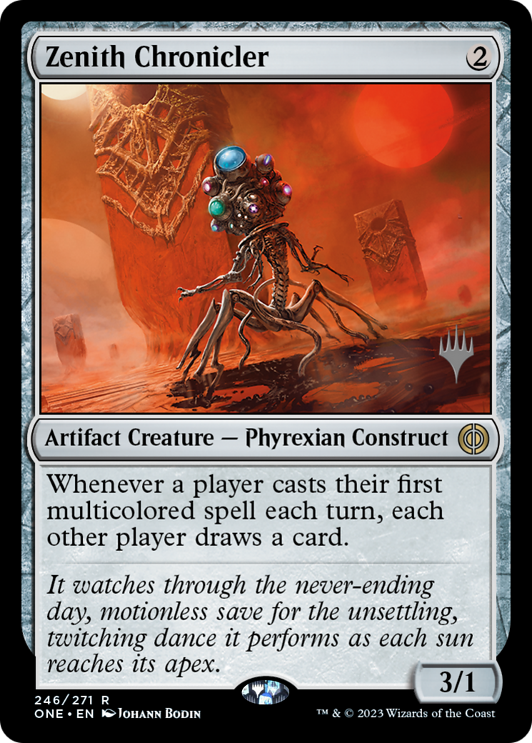 Zenith Chronicler (Promo Pack) [Phyrexia: All Will Be One Promos]-1