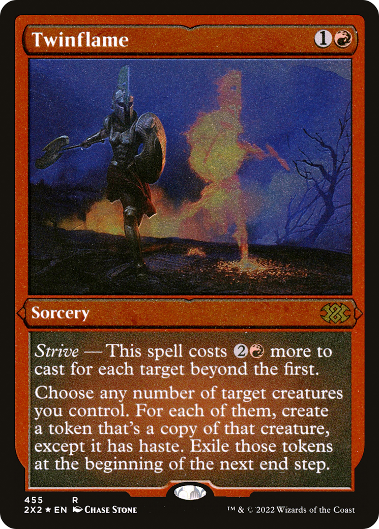 Twinflame (Foil Etched) (2X2-455) - Double Masters 2022 Foil-1