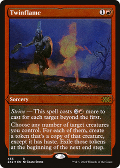 Twinflame (Foil Etched) (2X2-455) - Double Masters 2022 Foil-1