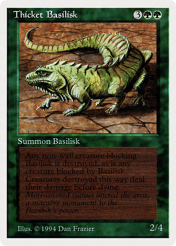 Thicket Basilisk [Summer Magic / Edgar]-1