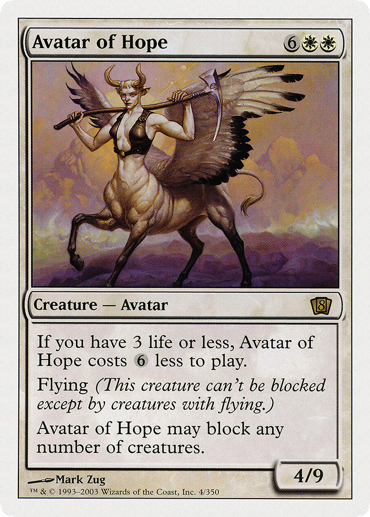 Avatar of Hope [Eighth Edition]-1