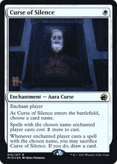 Curse of Silence [Innistrad: Midnight Hunt Prerelease Promos]-1