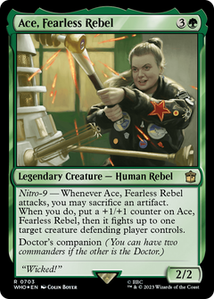 Ace, Fearless Rebel (Surge Foil) [Doctor Who]-1