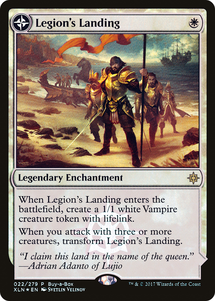 Legion's Landing // Adanto, the First Fort (Buy-A-Box) [Ixalan Treasure Chest]-3