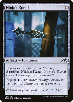 Ninja's Kunai [Kamigawa: Neon Dynasty]-1