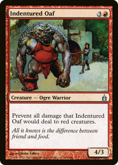 Indentured Oaf [Ravnica: City of Guilds]-1