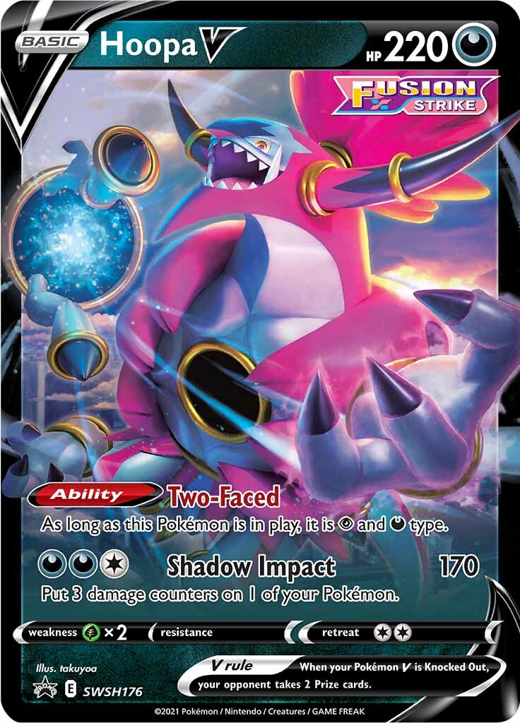 Hoopa V (SWSH176) [Sword & Shield: Black Star Promos]-1