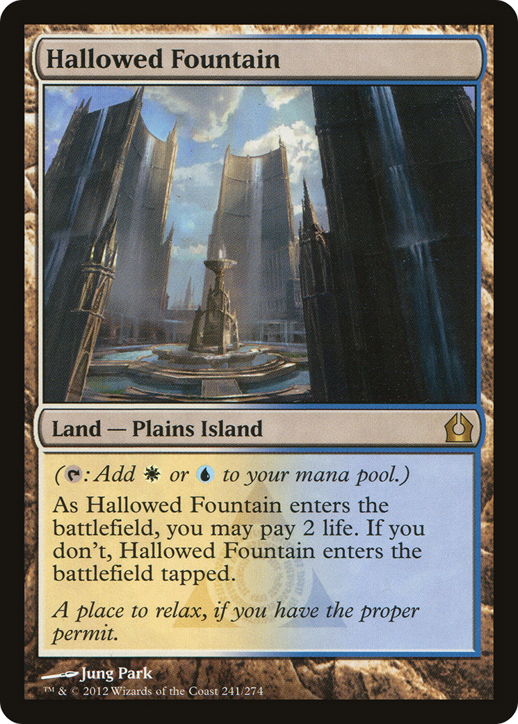 Hallowed Fountain [Return to Ravnica]-1
