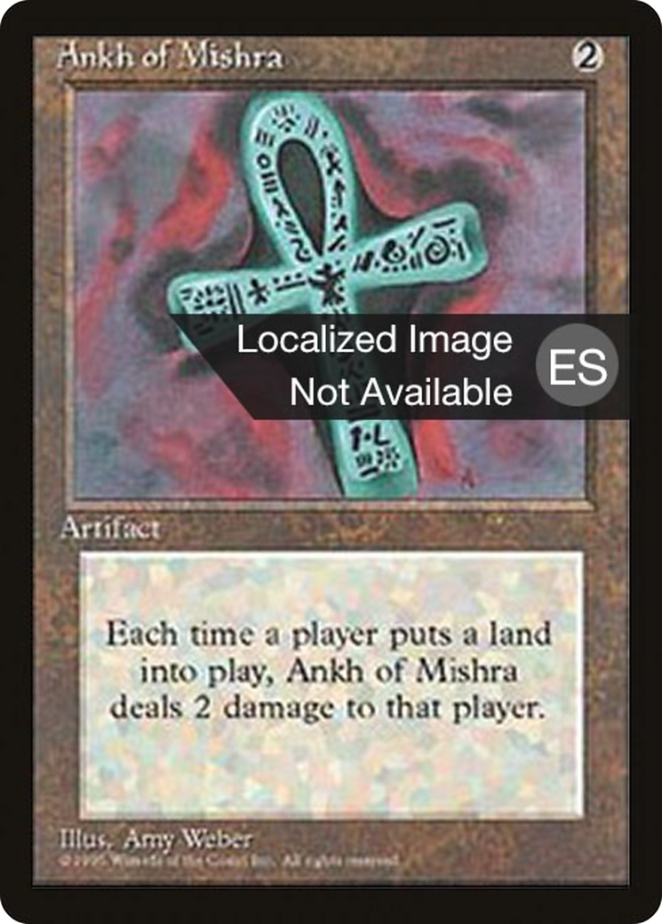 Ankh of Mishra [Fourth Edition Foreign Black Border]-1