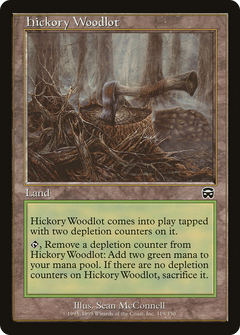 Hickory Woodlot [Mercadian Masques]-1