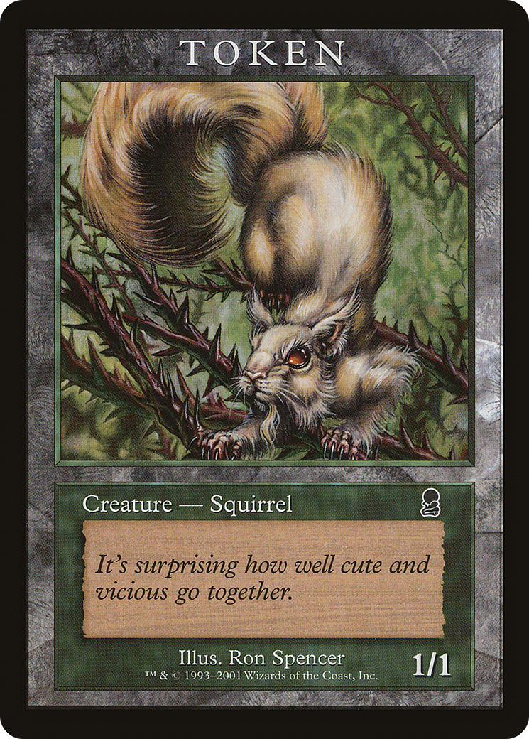Squirrel Token [Magic Player Rewards 2002]-1