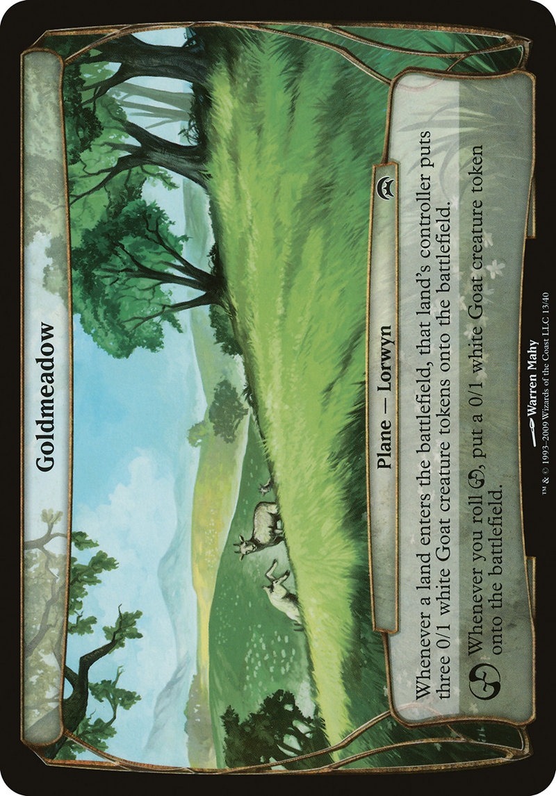 Goldmeadow (Planes) [Planechase Planes]-1