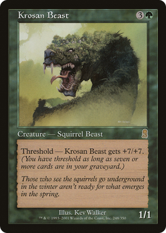 Krosan Beast [Odyssey]-1