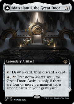 Matzalantli, the Great Door // The Core (Extended Art) [The Lost Caverns of Ixalan]-2