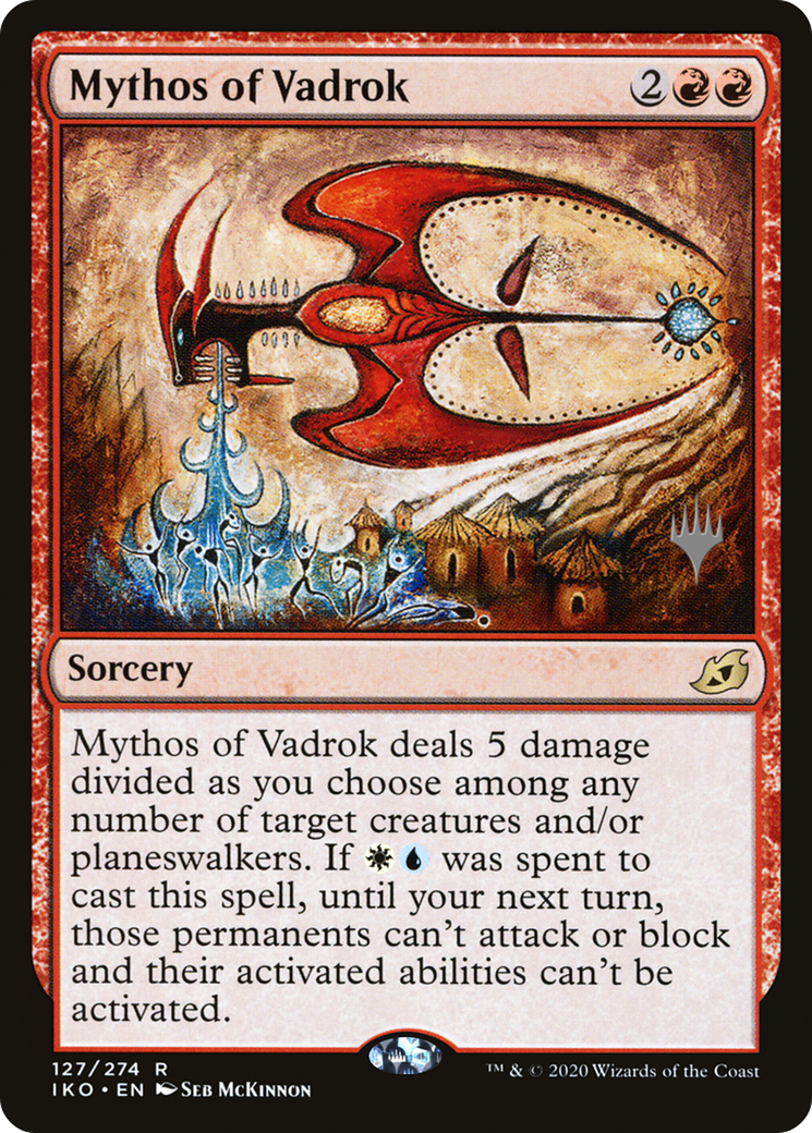 Mythos of Vadrok (Promo Pack) [Ikoria: Lair of Behemoths Promos]-1