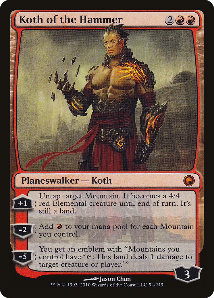Koth of the Hammer [Scars of Mirrodin]-1
