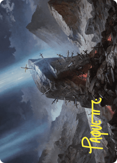 The Irencrag // The Irencrag (AWOE-044) - Wilds of Eldraine Art Series (Borderless)-1