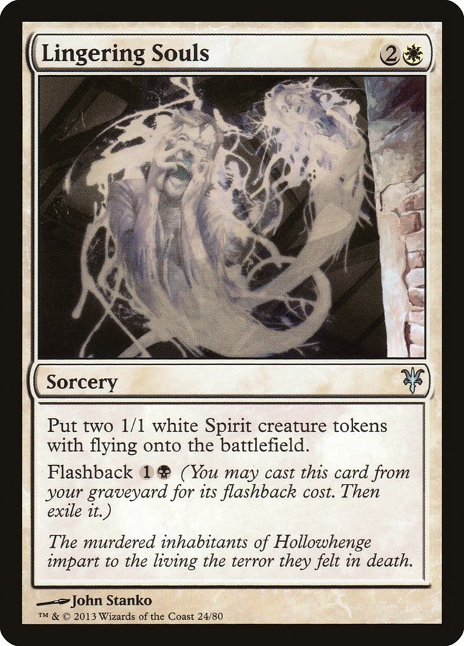 Lingering Souls [Duel Decks: Sorin vs. Tibalt]-2