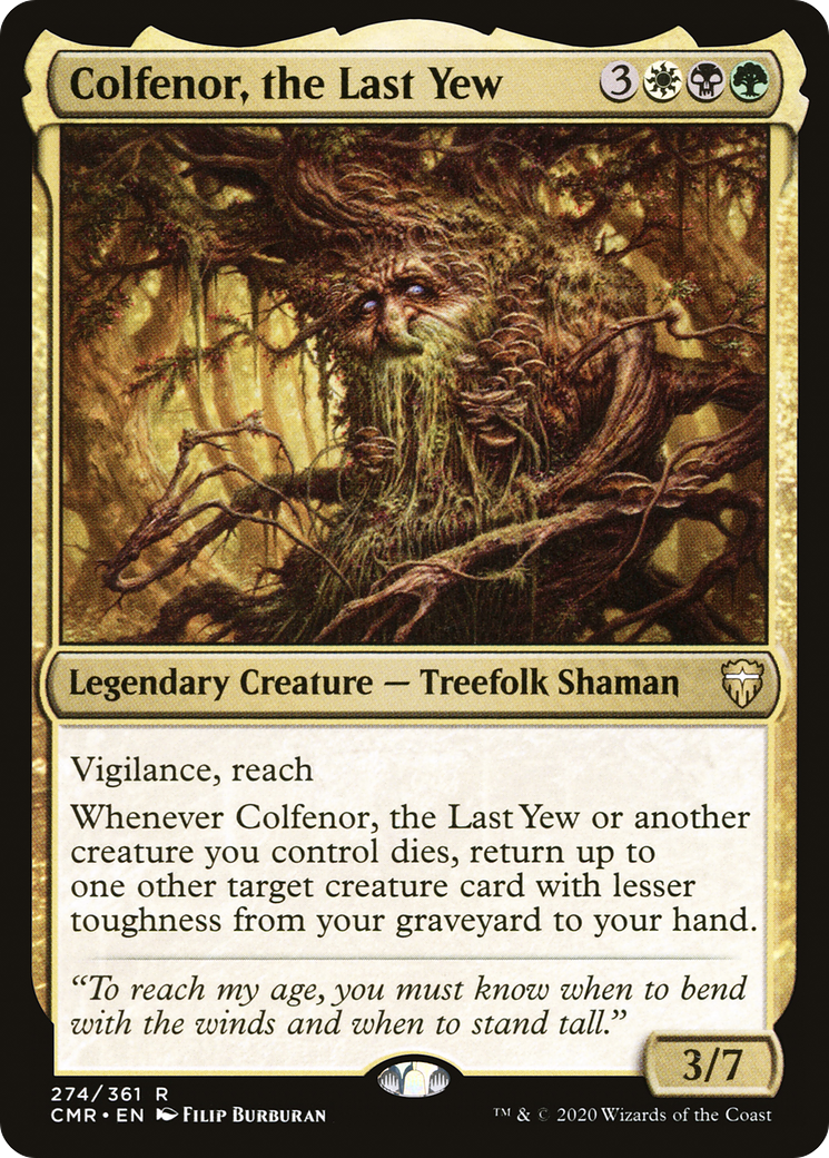 Colfenor, the Last Yew [Commander Legends]-1