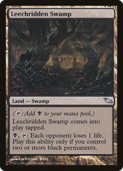 Leechridden Swamp [Shadowmoor]-1