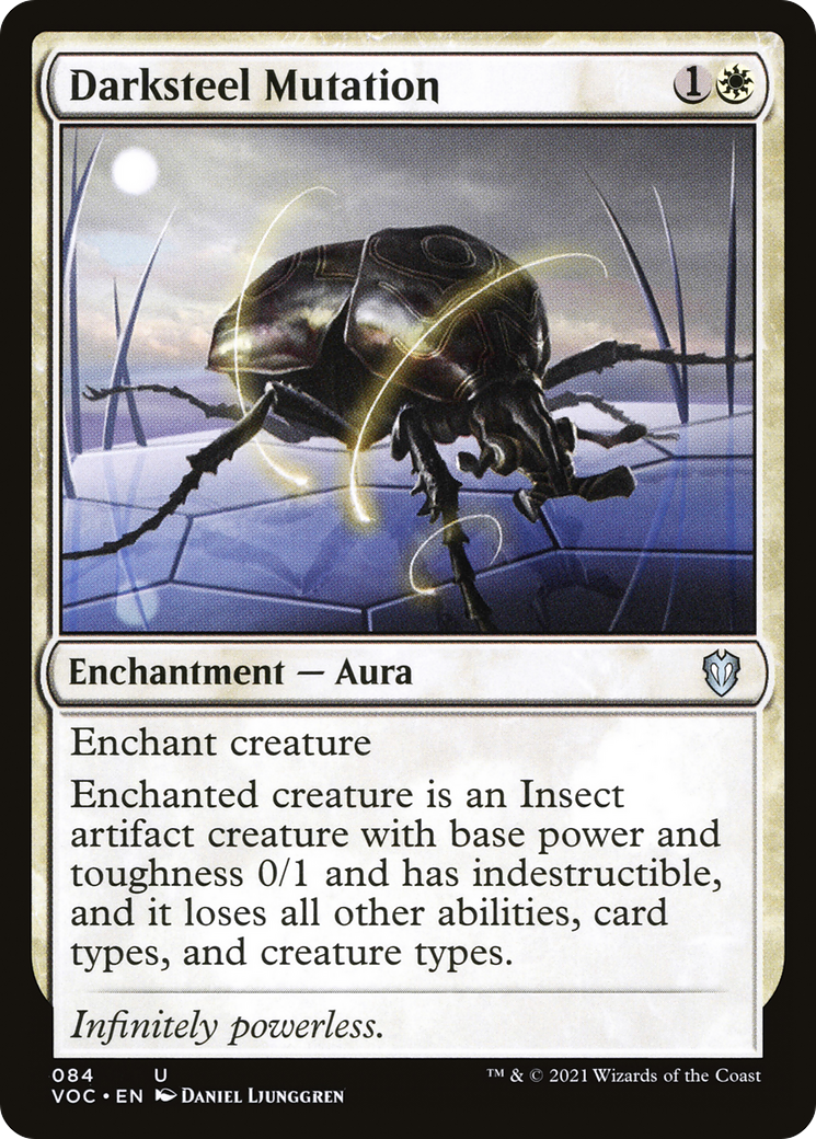 Darksteel Mutation [Innistrad: Crimson Vow Commander]-1
