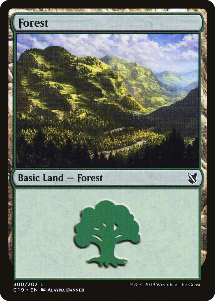Forest (300) [Commander 2019]-1