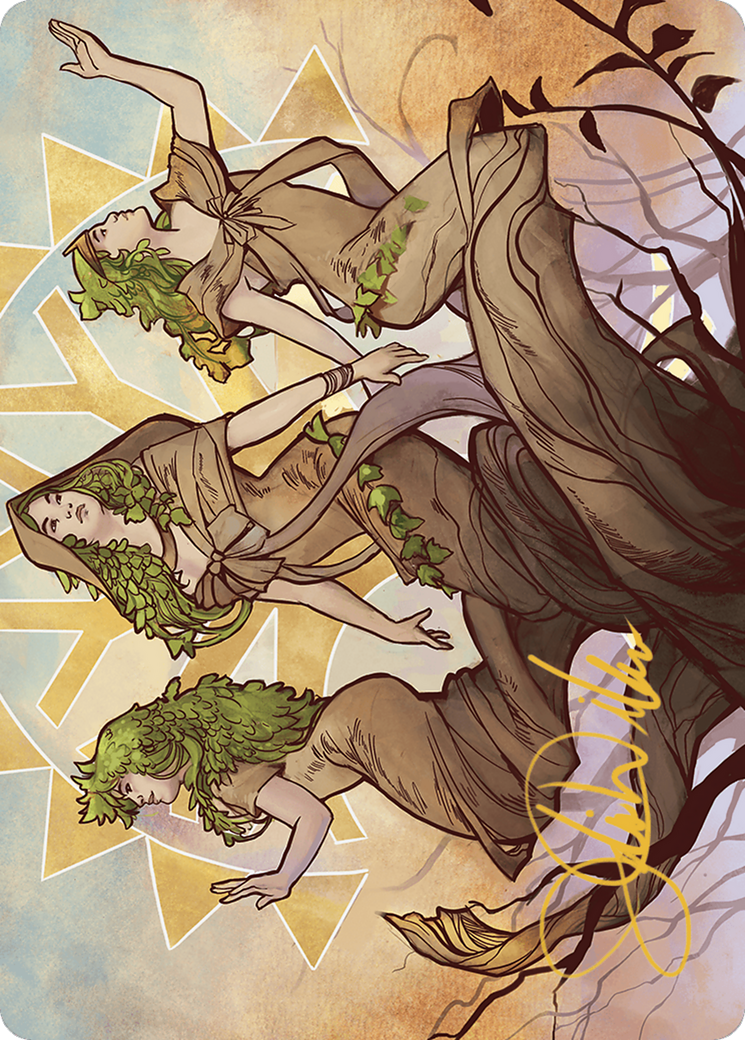 Trostani, Three Whispers // Trostani, Three Whispers (AMKM-037) - Murders at Karlov Manor Art Series (Borderless) Foil-1