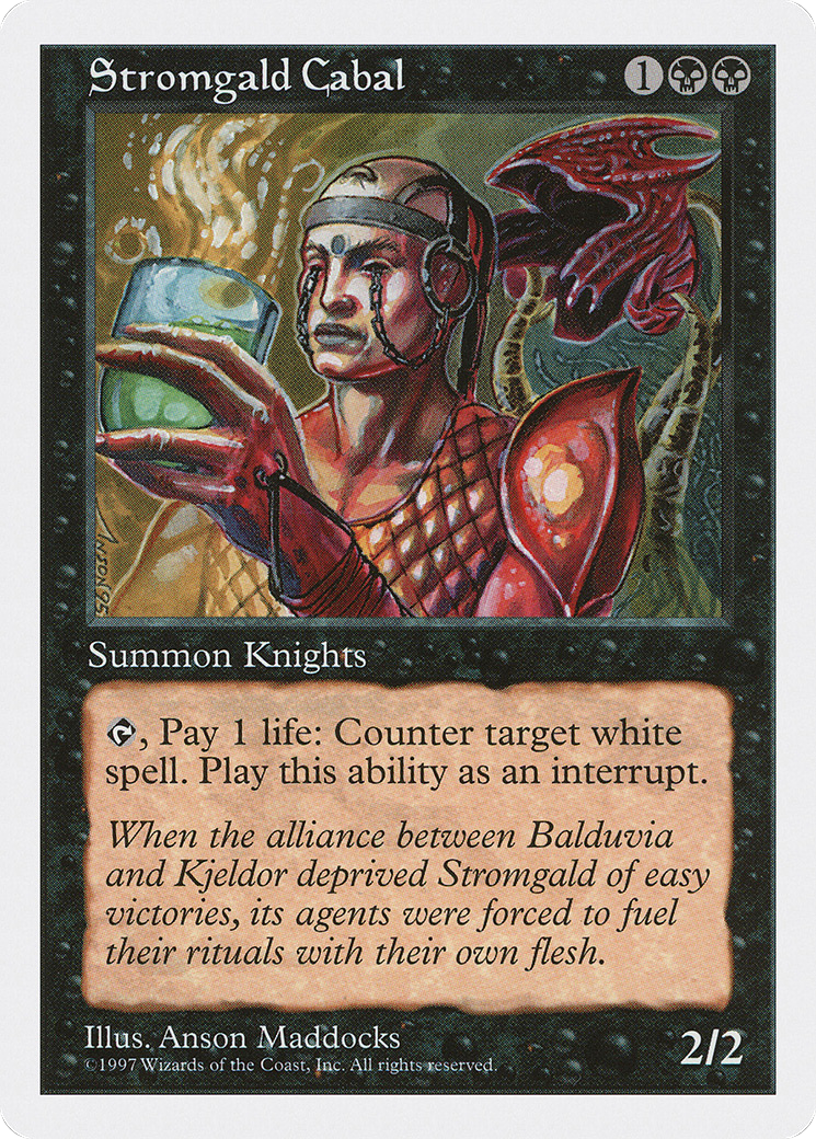 Stromgald Cabal [Fifth Edition]-1