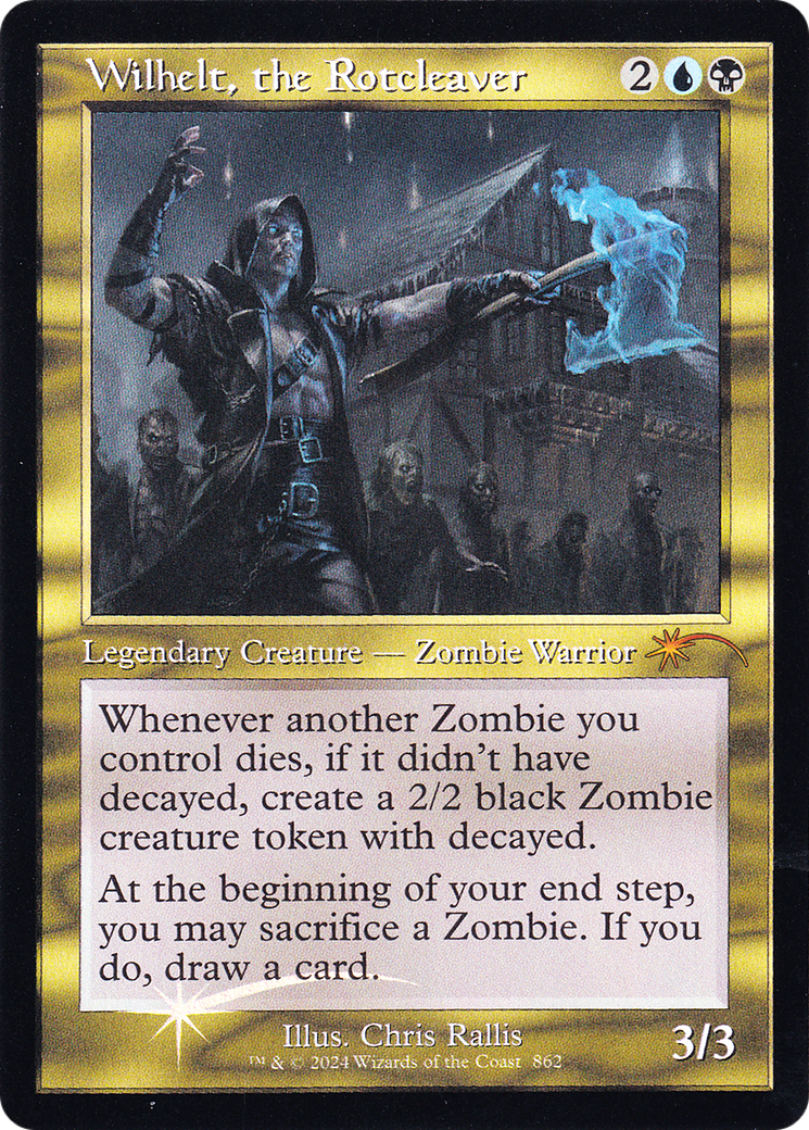 Wilhelt, the Rotcleaver (Retro Frame) (SLD-862) - Secret Lair Drop Foil-1
