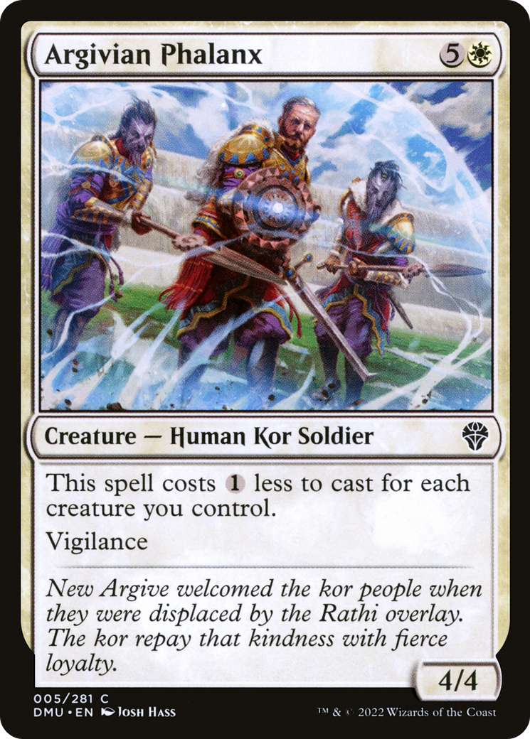 Argivian Phalanx [Dominaria United]-1