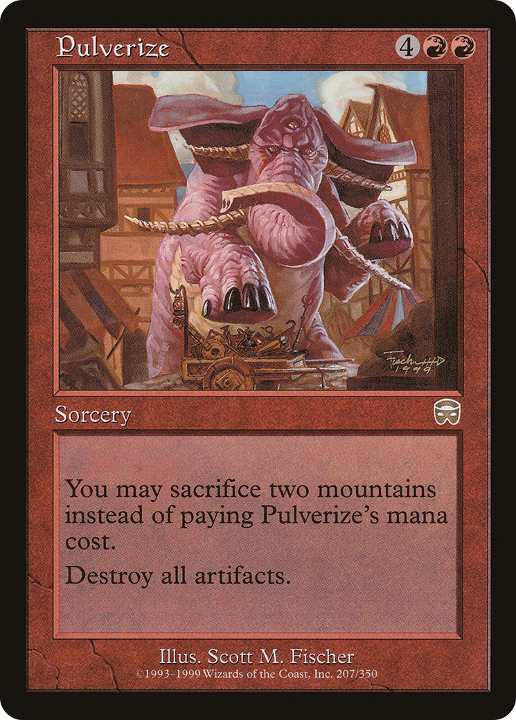 Pulverize [Mercadian Masques]-1