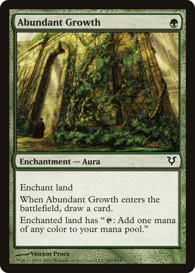 Abundant Growth [Avacyn Restored]-1