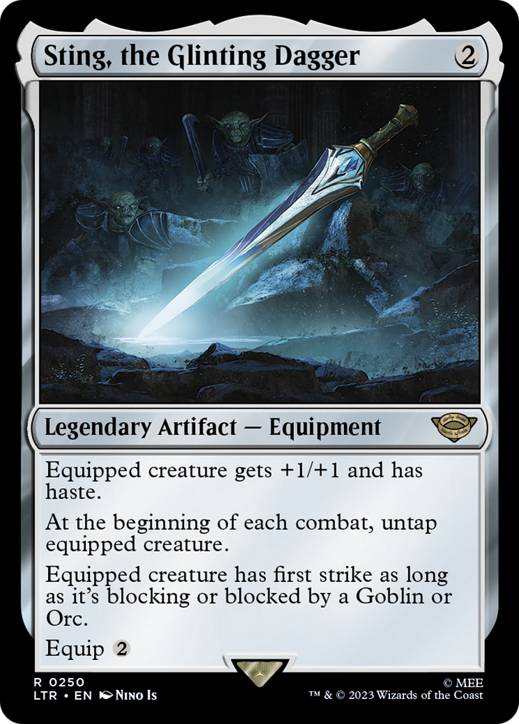 Sting, the Glinting Dagger [The Lord of the Rings: Tales of Middle-Earth]-1