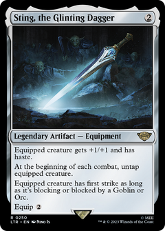 Sting, the Glinting Dagger [The Lord of the Rings: Tales of Middle-Earth]-1
