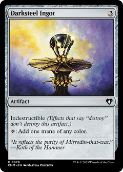 Darksteel Ingot [Commander Masters]-1