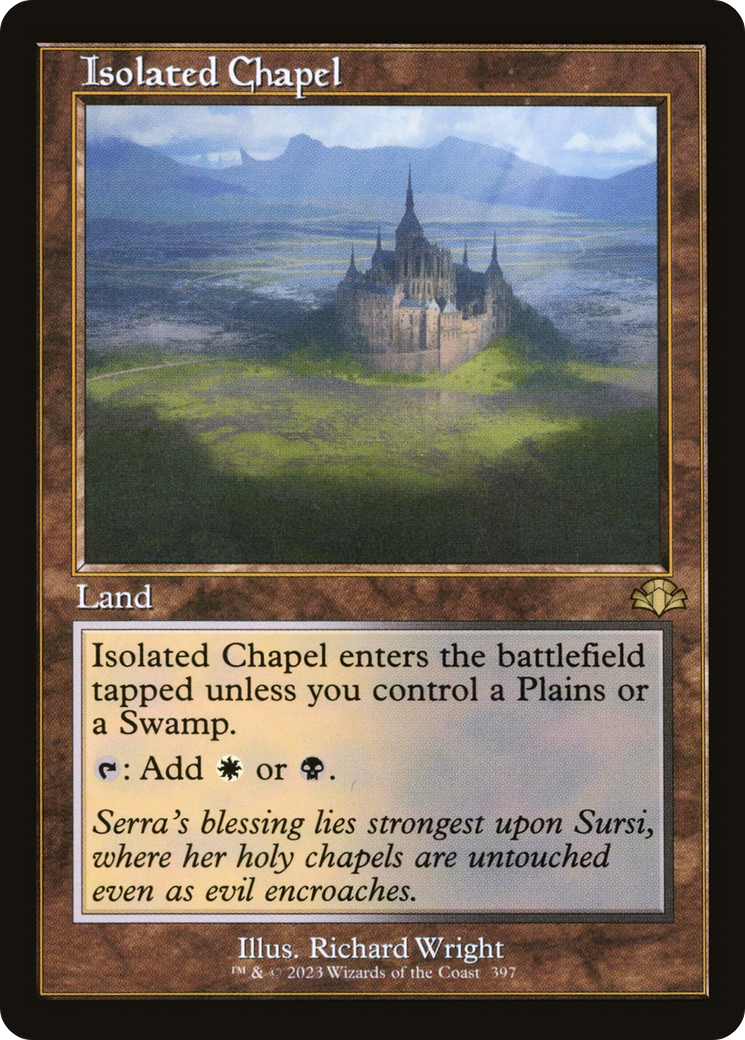 Isolated Chapel (Retro) [Dominaria Remastered]-1