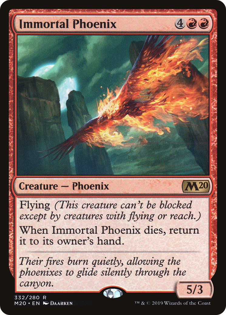 Immortal Phoenix [Core Set 2020]-1