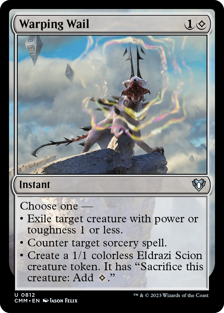 Warping Wail (CMM-812) - Commander Masters-1