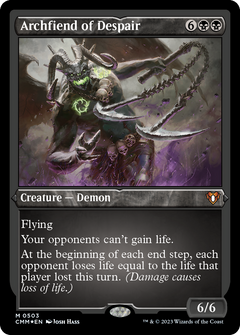 Archfiend of Despair (CMM-503) - Commander Masters Etched Foil-1