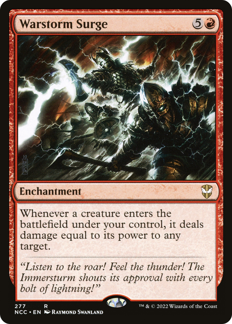 Warstorm Surge (NCC-277) - New Capenna Commander-1